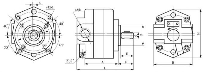 BB-B Series Cycloid Gear Pumps BB-B4