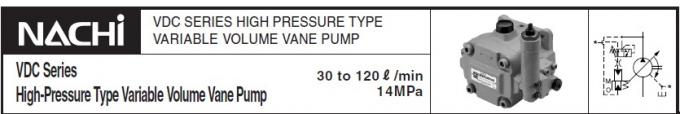 NACHI VDR-11B-2A3-2A3-22 Series High-Pressure Type Variable Volume Vane Pump