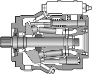 A11VO-Schnitt-web.gif Rexroth A11V190DRS Axial piston variable pump A11V(L)O series