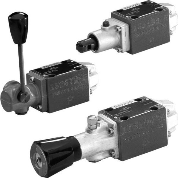 Rexroth Directional Valve with Mechanical, Manual Actuation Types WMR